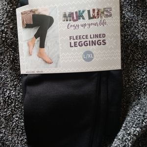 Muk luks fleece lined leggings